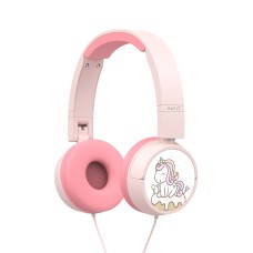Навушники дитячі дротові накладні HAVIT H231d Pink