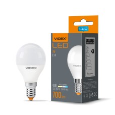 LED лампа VIDEX  G45e 7W E14 4100K