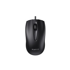 Дротова миша HAVIT HV-MS871 USB Black (1200 DPI, 3 кл)