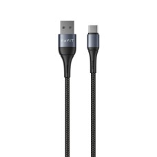 Кабель USB - USB-C HAVIT HV-CB651C 2.1A 1м Black