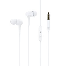 Вакуумні навушники з мікрофоном HAVIT HV-E330P White