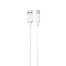 Кабель USB - USB-C HAVIT CB674 3A 1м White (силіконовий)