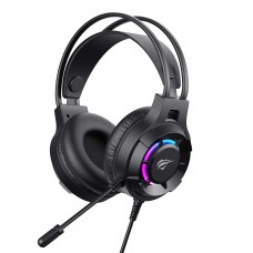 Ігрові навушники з мікрофоном HAVIT H2049d RGB Black