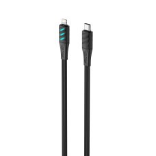 Кабель USB-C - Lightning HAVIT HV-CB6255 PD30W 1м з LED індикатором