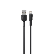 Кабель USB - Lightning HAVIT CB306C 2.4A 1м Black (силіконовий)