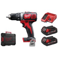 Аккумуляторная компактная дрель-шуруповерт 50Нм Milwaukee M18 BDD-202X 4933446195