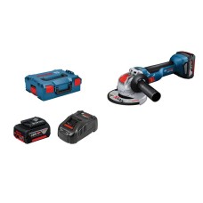 Шліфмашина кутова акумуляторна Bosch 18V-10 125мм 18В 2x5.0А·год 9000об·хв L-BOXX 136 0.89кг