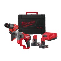 Набор аккумуляторных инструментов M12 FPP2F2-602X Milwaukee