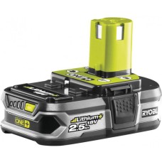 Акумулятор Ryobi RB18L25 ONE+, 18В, 2.5 А•год, 0.43 кг