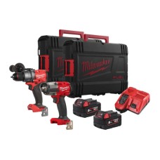 Набор аккумуляторных инструментов Milwaukee M18FPP2F3-502X, 4933492518