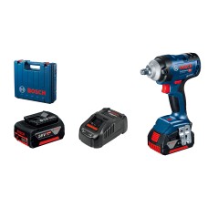 Гайковерт ударний Bosch GDS 18V-400 18В 2х5.0А·год 2500об·хв 400Нм кейс 1.87кг