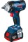 Гайковерт ударний Bosch GDS 18V-400 18В 2х5.0А·год 2500об·хв 400Нм кейс 1.87кг