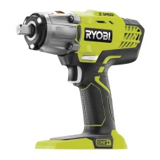 Гайковерт ударний Ryobi R18iW3-0 ONE+ 18В 2900об·хв 400Нм 1/2" 3-х шв. 1.6кг без АКБ та ЗП