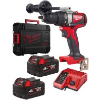 Дрель-шуруповёрт аккумуляторная M18 BLDD2-402X крут.мом. 82Нм  Milwaukee