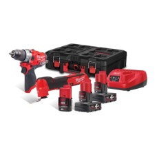 Набор аккумуляторных инструментов Milwaukee M12 FPP2AX-423P