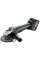 Шліфмашина кутова акумуляторна Metabo W 18 L 9-125 125мм 18В 2х4А·год 8500об·хв 2.3кг