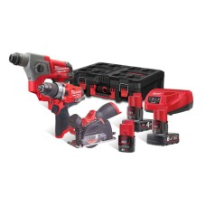 Набор аккумуляторных инструментов Milwaukee M12 FPP3R-6423P