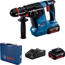 Перфоратор акумуляторний Bosch GBH 187-LI ONE Chuck SDS-Plus 18В акб 2х5А·год 2.4Дж 2.9кг