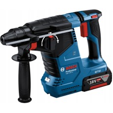 Перфоратор акумуляторний Bosch GBH 187-LI SDS-plus 18В 1х5А·год 2.4Дж 3кг