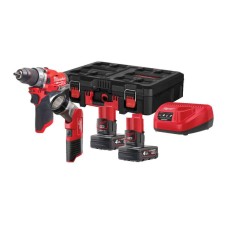 Набор аккумуляторных инструментов Milwaukee M12 FPP2AW-402P