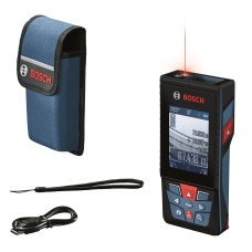 Далекомір лазерний Bosch Professional GLM 150-27 C, 0.08–150м, ±1.5мм, 0-360°, Bluetooth, чохол, 0.21кг