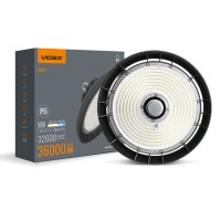 LED світильник висотний ХайБей VIDEX 200W 5000K 36000Lm Чорний