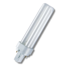 Лампа люмінесцентна Osram DULUX D 18 W/840 G24d-2 (4050300012056)