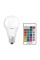 Лампа OSRAM LED E27 RGB 9Вт 2700К 806Лм пульт ДУ A60