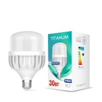 Світлодіодна лампа TITANUM A100 30W E27 6500К (TL-HA100-30276)