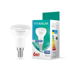 Світлодіодна лампа TITANUM R50 6W E14 3000K (TLR5006143)