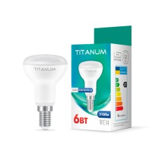 Світлодіодна лампа TITANUM R50 6W E14 4100K 220V (TLR5006144)