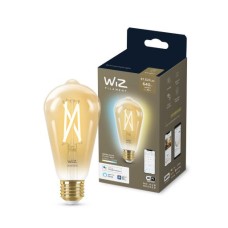 Лампа WiZ LED E27 7Вт 2000-5000K 640Лм ST64 Wi-Fi розумна
