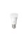Лампа розумна Philips Hue E27, 11W(60Вт), 2000K-6500K, RGB, ZigBee, Bluetooth, димування