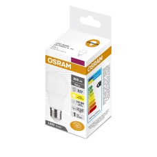 Лампа OSRAM LED E27 8.5Вт 3000K 800Лм BASE CLA75