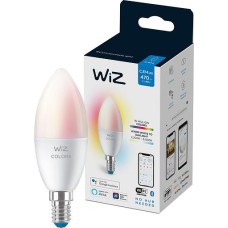 Лампа WiZ LED E14 4.9Вт 2200-6500K 400Лм C37 RGB Wi-Fi розумна