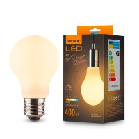 LED лампа VIDEX Filament VL-DA60MO 4W E27 3000K Porcelain dimmable