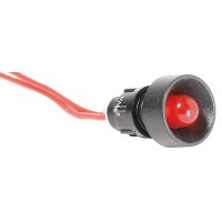 Лампа сигнальна ETI, LS LED 10 R 230 (10мм, 230V AC, червона)