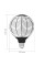LED лампа VIDEX Filament VL-DG125BN 6W E27 1800K Black Magician pine needles