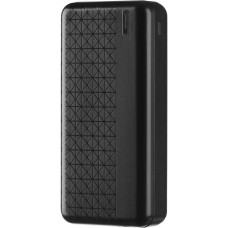 Зовнішній акумулятор (павербанк) 2E 20000mAh, Geometry, PD+ QC 3.0 18W, black (2E-PB2072PD-BLACK)