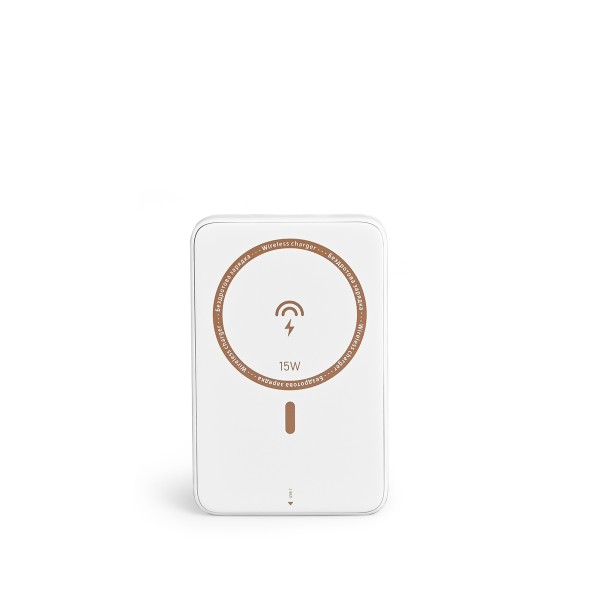 Повербанк з бездротовою зарядкою 10000mAh VIDEX VPB-331 PD20W White