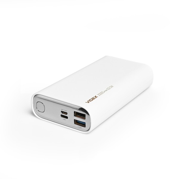 Повербанк 20000mAh VIDEX VPB-320 22.5W White