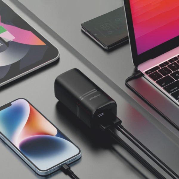 Повербанк 20000mAh TITANUM WP33 PD70W Black