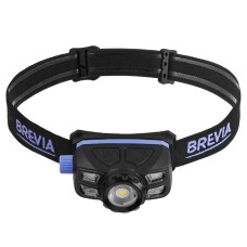 Ліхтар налобний Brevia 400Lm, 5W LED, Zoom, Sensor, 1400mAh IP65 (14150WZX1)