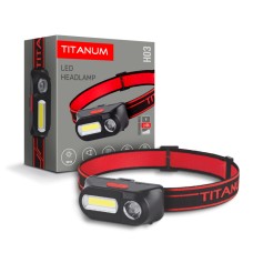 Налобний світлодіодний ліхтарик TITANUM TLF-H03 180Lm 6500K (TLF-H03)