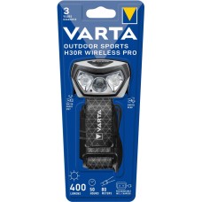 Ліхтар VARTA Налобний Indestructible H30 Pro 4 Ватт, IP67, IK08, до 400 люмен, до 80 метрів, червоне світло, перезаряджаємий