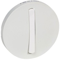 Лицьова панель slim вимикача 1-клавішного Білий Celiane Legrand