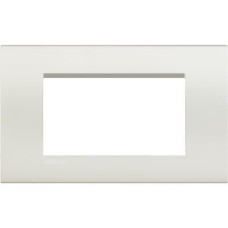 Рамка прямокутна Bticino LivingLight, 4 модуля, колір Білий