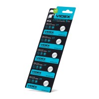 Батарейка літієва Videx CR1225 5 pcs BLISTER CARD (CR1225 5pc)