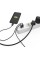 Мережевий подовжувач HAMA 3XSchuko 3G*1.5мм 1.4м USB-C/A, PD/QC White