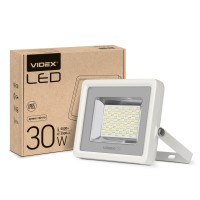 Світлодіодний прожектор VIDEX PREMIUM 30W 5000K 220V White (VL-F305W)